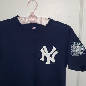 NY Yankees Youth M Jeter 2 tee w/DJ3K insignia